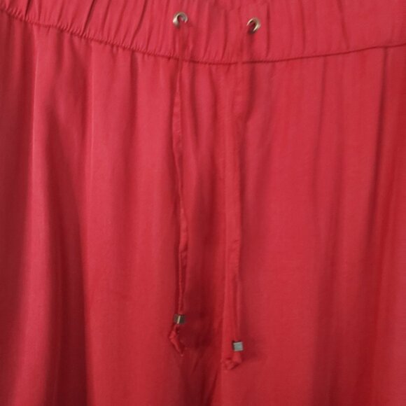 Banana Republic Pull On Red Jogger Cargo Pants Size XXL - Picture 5 of 14